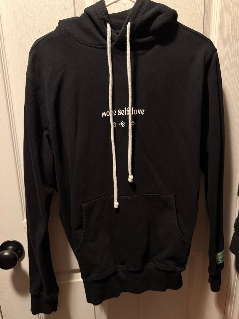 CHNGE "More Self Love" Mental Health Awareness Hoodie - Black - Medium